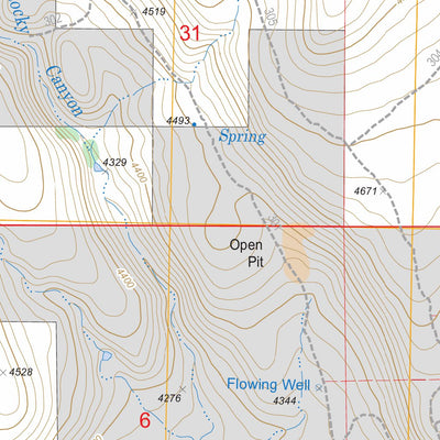 US Forest Service - Topo Lorella, OR FSTopo Legacy digital map
