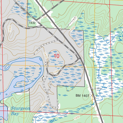 US Forest Service - Topo Loretta, WI FSTopo Legacy digital map