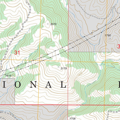 US Forest Service - Topo Los Machos Hills, CA FSTopo Legacy digital map