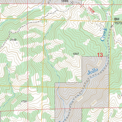 US Forest Service - Topo Los Machos Hills, CA FSTopo Legacy digital map