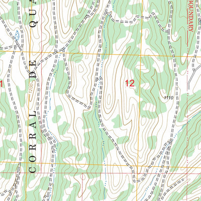 US Forest Service - Topo Los Olivos, CA FSTopo Legacy digital map