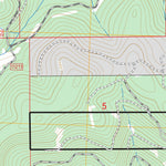 US Forest Service - Topo Lost Creek Divide, MT FSTopo Legacy digital map