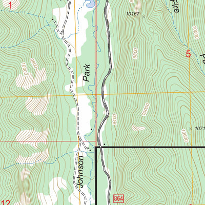 US Forest Service - Topo Lost Lake, CO FSTopo Legacy digital map