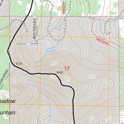 US Forest Service - Topo Lost Lake, WA FSTopo Legacy digital map