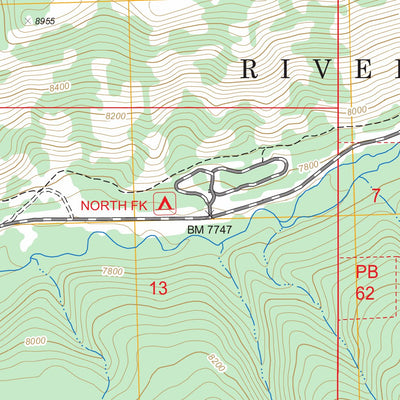 US Forest Service - Topo Lost Park, CO FSTopo Legacy digital map