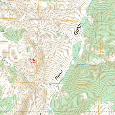 US Forest Service - Topo Lost Peak, WA FSTopo Legacy digital map