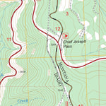 US Forest Service - Topo Lost Trail Pass, MT - ID FSTopo Legacy digital map