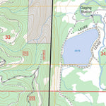 US Forest Service - Topo Lostine, OR FSTopo Legacy digital map