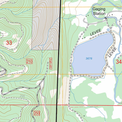 US Forest Service - Topo Lostine, OR FSTopo Legacy digital map