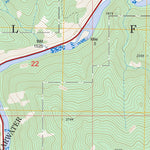 US Forest Service - Topo Lowell, ID FSTopo Legacy digital map