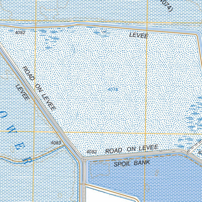 US Forest Service - Topo Lower Klamath Lake, CA - OR FSTopo Legacy digital map