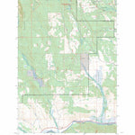 US Forest Service - Topo Lower Seymour Lake, MT FSTopo Legacy digital map