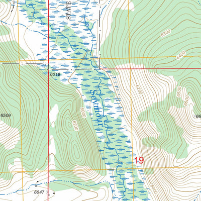 US Forest Service - Topo Lower Seymour Lake, MT FSTopo Legacy digital map