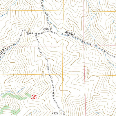 US Forest Service - Topo Lucky Peak, ID FSTopo Legacy digital map
