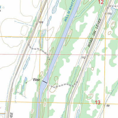 US Forest Service - Topo Lucre, MS FSTopo Legacy digital map