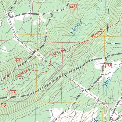 US Forest Service - Topo Ludlow, PA FSTopo Legacy digital map