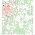 US Forest Service - Topo Lufkin, TX FSTopo Legacy digital map