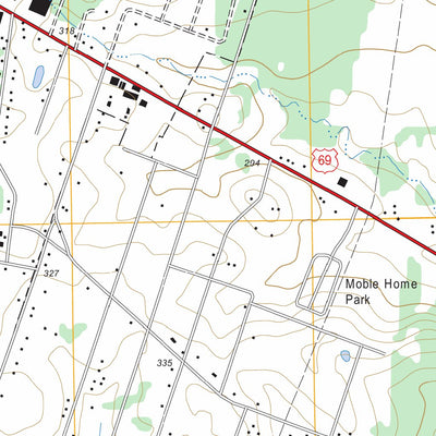 US Forest Service - Topo Lufkin, TX FSTopo Legacy digital map