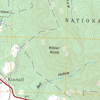 US Forest Service - Topo Luray, VA FSTopo Legacy digital map