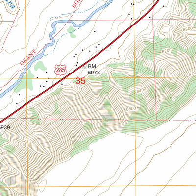 US Forest Service - Topo Lyden, NM FSTopo Legacy digital map