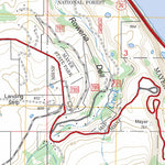 US Forest Service - Topo Lyle, WA - OR FSTopo Legacy digital map
