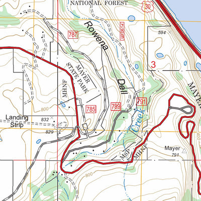US Forest Service - Topo Lyle, WA - OR FSTopo Legacy digital map