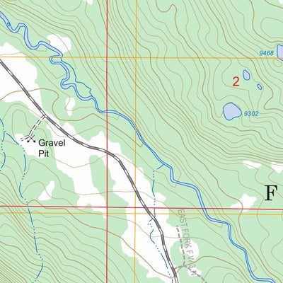 US Forest Service - Topo Lyman Lake, UT - WY FSTopo Legacy digital map
