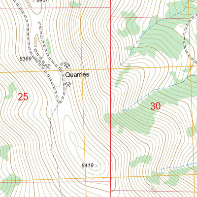 US Forest Service - Topo Lyman Pass, ID FSTopo Legacy digital map