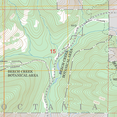 US Forest Service - Topo Lynn Mountain, OK FSTopo Legacy digital map