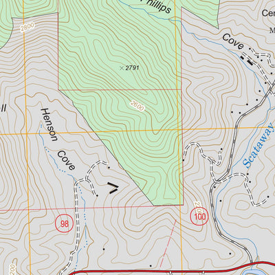 US Forest Service - Topo Macedonia, NC - GA FSTopo Legacy digital map