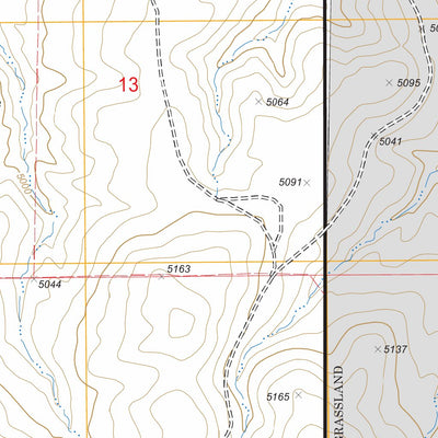 US Forest Service - Topo Macken Draw, WY FSTopo Legacy digital map