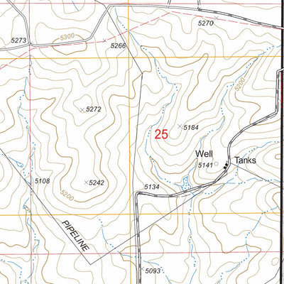 US Forest Service - Topo Macken Draw, WY FSTopo Legacy digital map