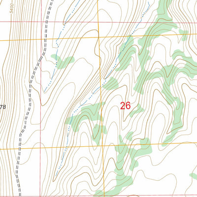 US Forest Service - Topo Mackey Butte, OR FSTopo Legacy digital map