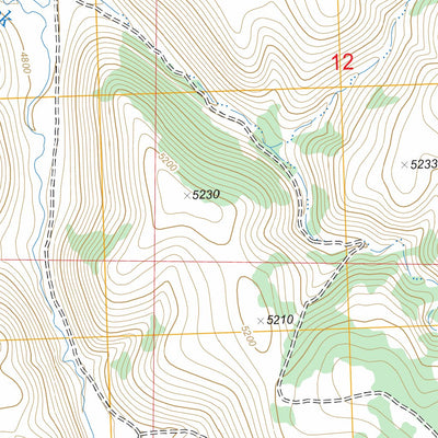 US Forest Service - Topo Mackey Butte, OR FSTopo Legacy digital map