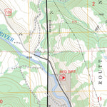 US Forest Service - Topo Mad Creek, CO FSTopo Legacy digital map