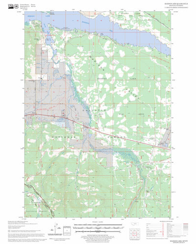 US Forest Service - Topo Madison Arm, MT - WY FSTopo Legacy digital map