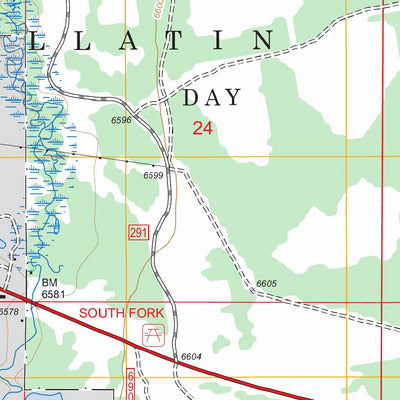 US Forest Service - Topo Madison Arm, MT - WY FSTopo Legacy digital map