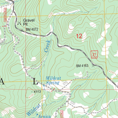 US Forest Service - Topo Madison Butte, OR FSTopo Legacy digital map