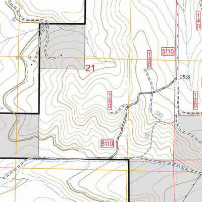 US Forest Service - Topo Madras East, OR FSTopo Legacy digital map