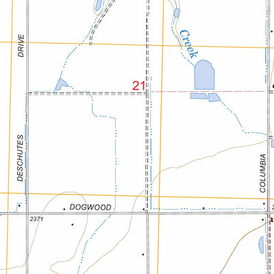 US Forest Service - Topo Madras West, OR FSTopo Legacy digital map