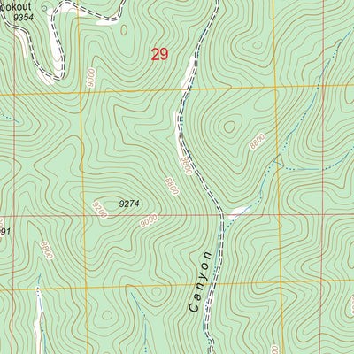 US Forest Service - Topo Madre Mountain, NM FSTopo Legacy digital map