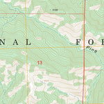 US Forest Service - Topo Madulce Peak, CA FSTopo Legacy digital map