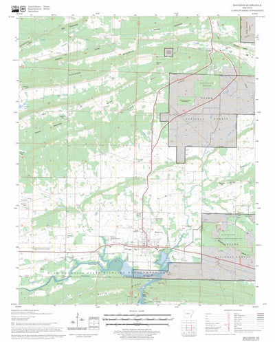 US Forest Service - Topo Magazine, AR FSTopo Legacy digital map