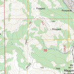 US Forest Service - Topo Maggie Summit, NV FSTopo Legacy digital map