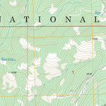 US Forest Service - Topo Magone Lake, OR FSTopo Legacy digital map