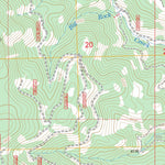 US Forest Service - Topo Magone Lake, OR FSTopo Legacy digital map