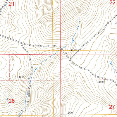 US Forest Service - Topo Magpie Peak, OR FSTopo Legacy digital map