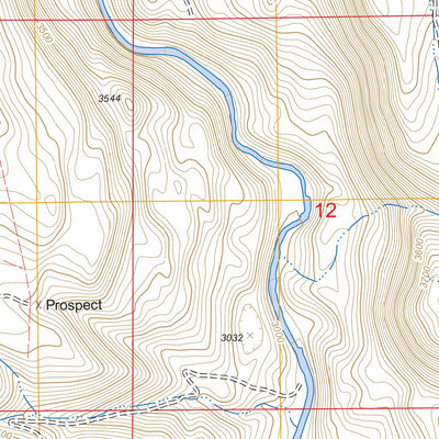 US Forest Service - Topo Magpie Peak, OR FSTopo Legacy digital map