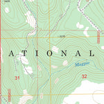 US Forest Service - Topo Magpie Table, OR FSTopo Legacy digital map
