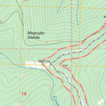 US Forest Service - Topo Magruder Mountain, ID FSTopo Legacy digital map